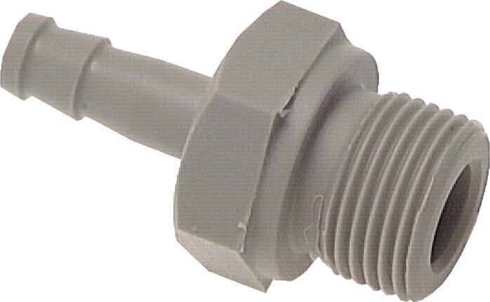G 1/4'' Male x 4mm Polypropylene (PP) Hose barb 10 Bar [2 Pieces]