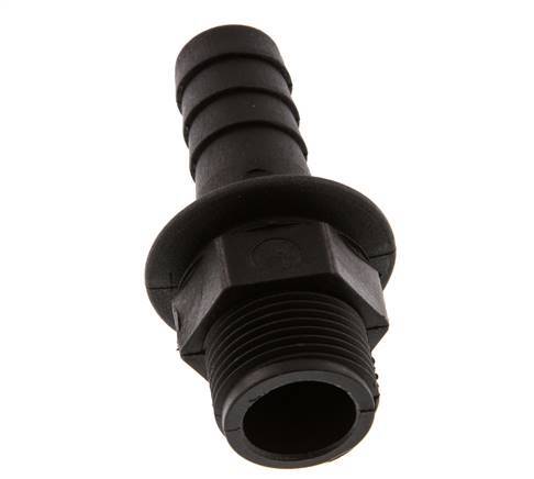 G 3/4'' Male x 19mm Polypropylene (PP) Hose barb 10 Bar [2 Pieces]