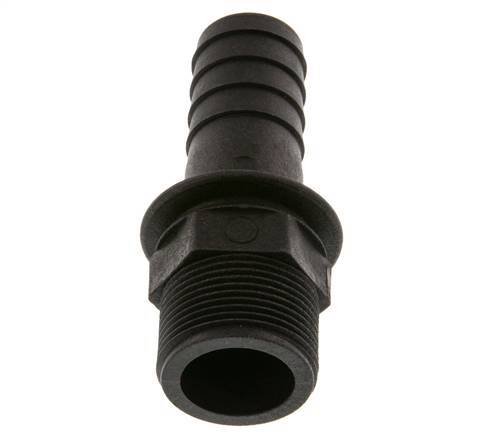 G 1 1/4'' Male x 32mm Polypropylene (PP) Hose barb 10 Bar