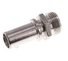 G 3/4'' Macho x 19mm Llave de manguera de acero inoxidable con collarín de seguridad DIN 2817