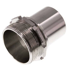 G 2 1/2'' Macho x 63mm Llave de manguera de acero inoxidable con collarín de seguridad DIN 2817