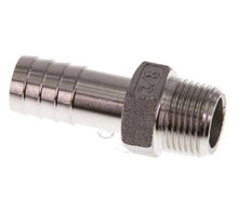 R 3/8'' Macho x 13mm Llave de manguera de acero inoxidable 16 Bar