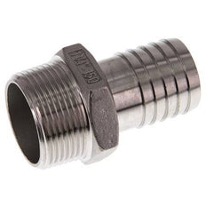 R 1 1/4'' Macho x 32mm Llave de manguera de acero inoxidable 16 Bar