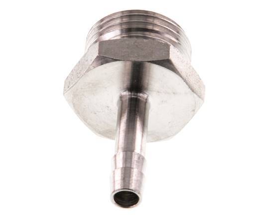 G 1/2'' Macho x 6mm Llave de manguera de acero inoxidable 40 Bar