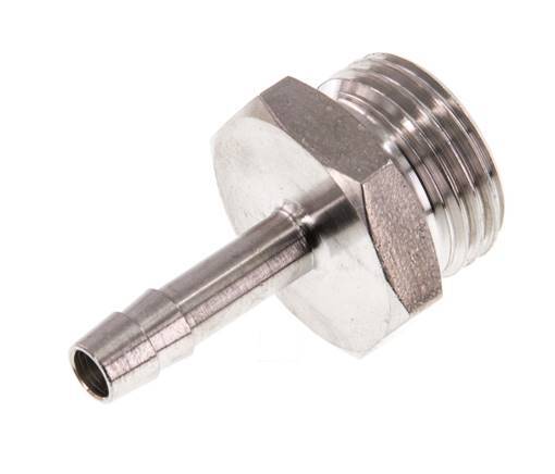 G 1/2'' Macho x 6mm Llave de manguera de acero inoxidable 40 Bar