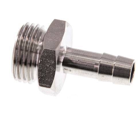 G 1/2'' Macho x 9mm Llave de manguera de acero inoxidable 40 Bar