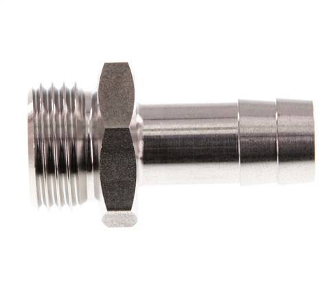 G 1/2'' Macho x 13mm Llave de manguera de acero inoxidable 40 Bar