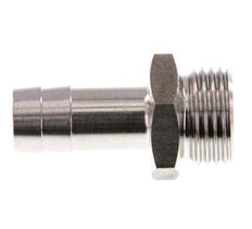 G 1/2'' Macho x 13mm Llave de manguera de acero inoxidable 40 Bar