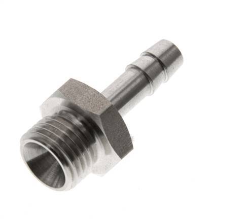 G 1/4'' Macho x 6mm Llave de manguera de acero inoxidable 40 Bar