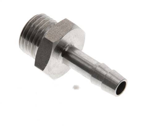 G 1/4'' Macho x 6mm Llave de manguera de acero inoxidable 40 Bar