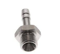 G 1/4'' Macho x 6mm Llave de manguera de acero inoxidable 40 Bar