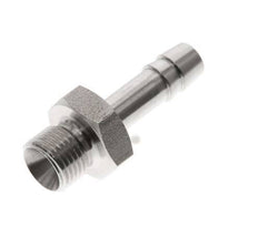 G 1/8'' Macho x 6mm Llave de manguera de acero inoxidable 40 Bar