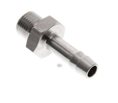 G 1/8'' Macho x 6mm Llave de manguera de acero inoxidable 40 Bar