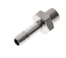 G 1/8'' Macho x 6mm Llave de manguera de acero inoxidable 40 Bar