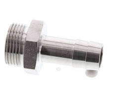 G 3/4'' Macho x 16mm Llave de manguera de acero inoxidable 40 Bar