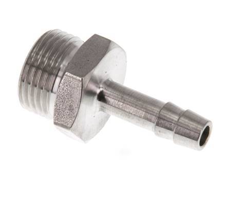 G 3/8'' Macho x 6mm Llave de manguera de acero inoxidable 40 Bar