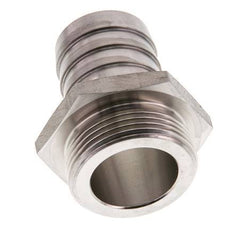 G 1 1/4'' Macho x 32mm Llave de manguera de acero inoxidable 40 Bar