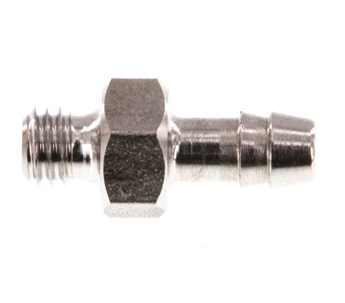 M5 Macho x 4mm Acero inoxidable Llave de manguera 40 Bar