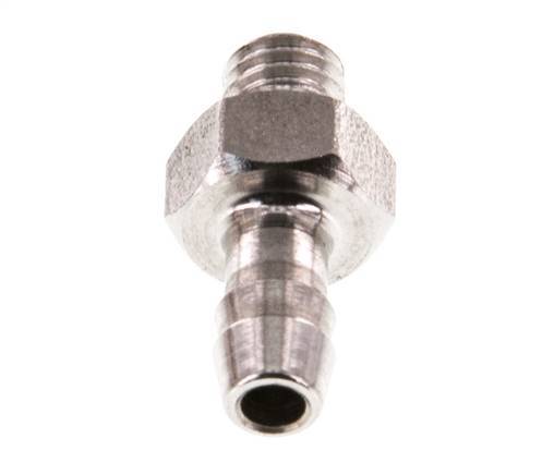 M5 Macho x 4mm Acero inoxidable Llave de manguera 40 Bar