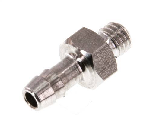 M5 Macho x 4mm Acero inoxidable Llave de manguera 40 Bar