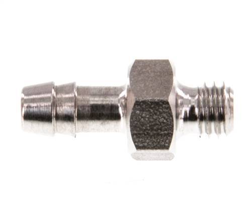 M5 Macho x 4mm Acero inoxidable Llave de manguera 40 Bar