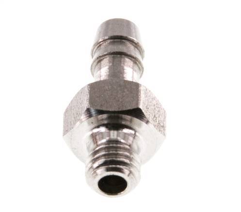 M5 Macho x 4mm Acero inoxidable Llave de manguera 40 Bar