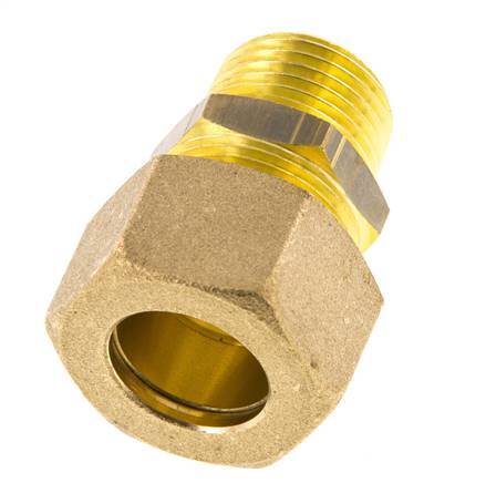 R 1/2'' Macho x 18mm Racor de compresión recto 67 Bar DIN EN 1254-2