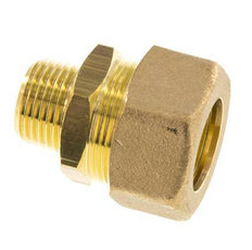 R 1/2'' Macho x 22mm Racor de compresión recto 54 Bar DIN EN 1254-2