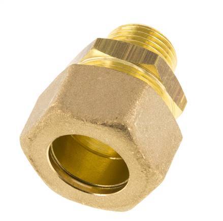 R 1/2'' Macho x 22mm Racor de compresión recto 54 Bar DIN EN 1254-2