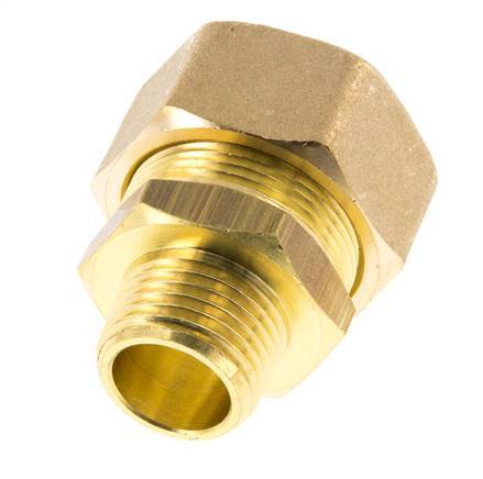 R 1/2'' Macho x 22mm Racor de compresión recto 54 Bar DIN EN 1254-2