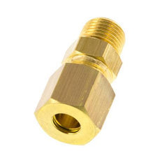 R 1/8'' Male x 6mm Brass Straight Compression Fitting 150 Bar DIN EN 1254-2 [2 Pieces]