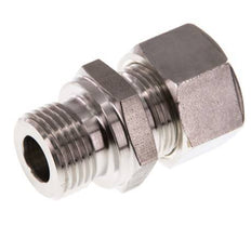 G 1/2'' Macho x 15L Racor de compresión recto de acero inoxidable 315 Bar DIN 2353