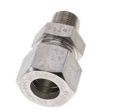 1/2'' NPT Male x 20S Stainless steel Straight Compression Fitting 400 Bar DIN 2353