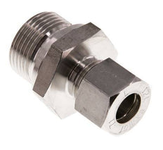 G 3/4'' Macho x 12L Racor de compresión recto de acero inoxidable 315 Bar DIN 2353