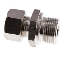 G 3/4'' Male x 15L Stainless steel Straight Compression Fitting 315 Bar DIN 2353