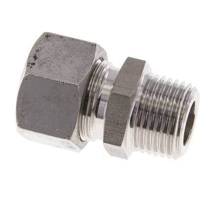 M18x1.5 Male x 10L Stainless steel Straight Compression Fitting 315 Bar DIN 2353