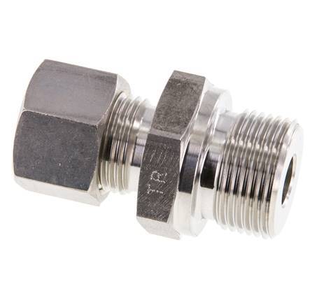 M22x1.5 Male x 12L Stainless steel Straight Compression Fitting 315 Bar DIN 2353