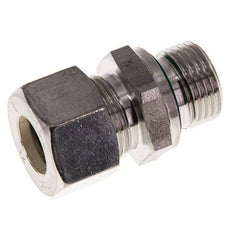 G 1/2'' Macho x 15L Racor de compresión recto de acero inoxidable con junta FKM 315 Bar DIN 2353