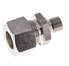G 1/4'' Macho x 15L Racor de compresión recto de acero inoxidable con junta FKM 315 Bar DIN 2353