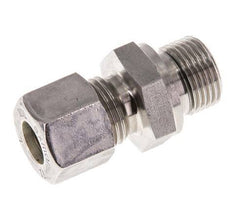 G 3/8'' Macho x 10L Racor de compresión recto de acero inoxidable con junta FKM 315 Bar DIN 2353