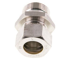 G 1'' Male x 22L Stainless steel Straight Compression Fitting with FKM Seal 160 Bar DIN 2353