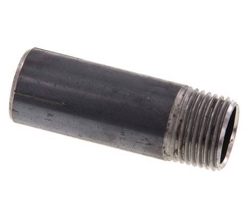 R 1/2'' Male x 21.3mm Steel Pipe Nipple with Welding End 50 Bar DIN 2982 - 60mm [5 Pieces]