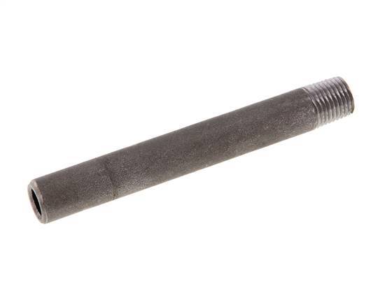 R 1/4'' Male x 13.5mm Steel Pipe Nipple with Welding End 50 Bar DIN 2982 - 100mm [2 Pieces]