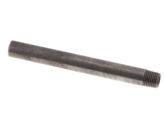 R 1/4'' Male x 13.5mm Steel Pipe Nipple with Welding End 50 Bar DIN 2982 - 120mm [2 Pieces]