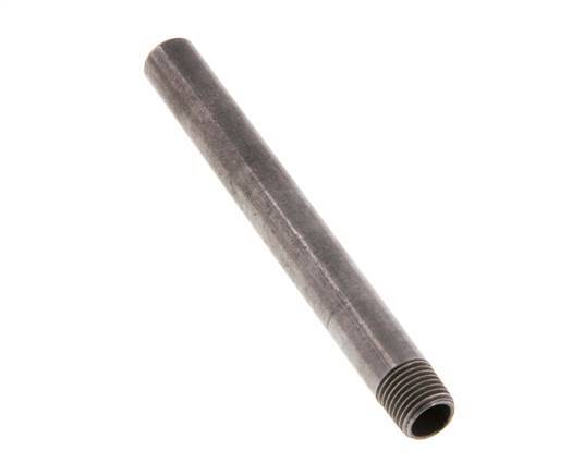 R 1/4'' Male x 13.5mm Steel Pipe Nipple with Welding End 50 Bar DIN 2982 - 120mm [2 Pieces]