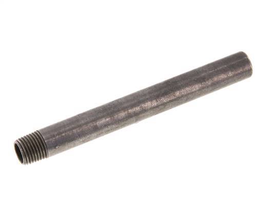 R 1/4'' Male x 13.5mm Steel Pipe Nipple with Welding End 50 Bar DIN 2982 - 120mm [2 Pieces]