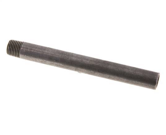 R 1/4'' Male x 13.5mm Steel Pipe Nipple with Welding End 50 Bar DIN 2982 - 120mm [2 Pieces]