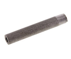 R 1/4'' Male x 13.5mm Steel Pipe Nipple with Welding End 50 Bar DIN 2982 - 80mm [2 Pieces]