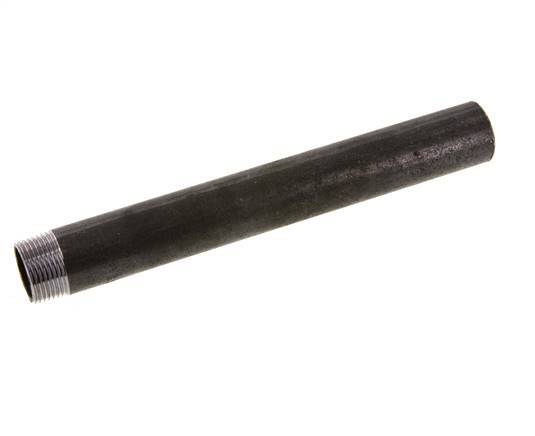 R 3/4'' Male x 26.9mm Steel Pipe Nipple with Welding End 50 Bar DIN 2982 - 200mm [2 Pieces]