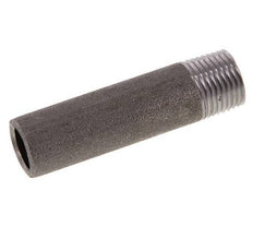 R 3/8'' Male x 17.2mm Steel Pipe Nipple with Welding End 50 Bar DIN 2982 - 60mm [2 Pieces]